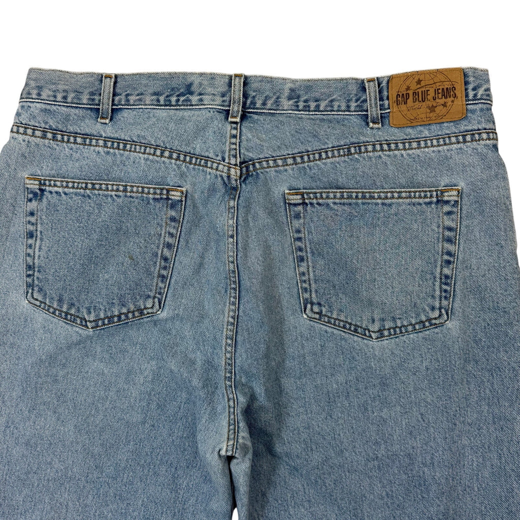 Vintage 90s GAP Light Wash Relaxed Fit Jeans Men's W40 L32 USA