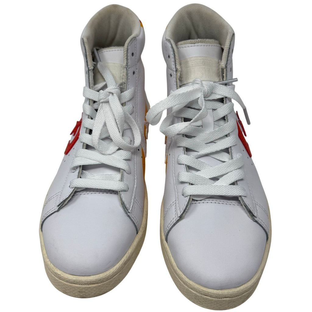 Converse Pro Leather High Roswell Rayguns White Men 5.5 Women 7