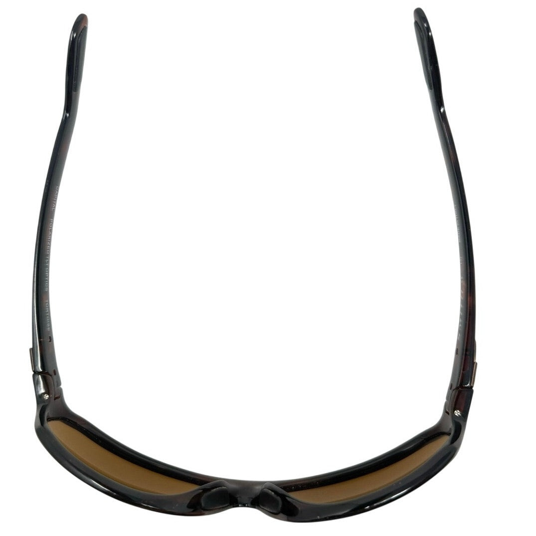 Vintage 00's Men's Smith Capital Techlite Sunglasses Tortoise Brown Wrap 65-14-125 Italy