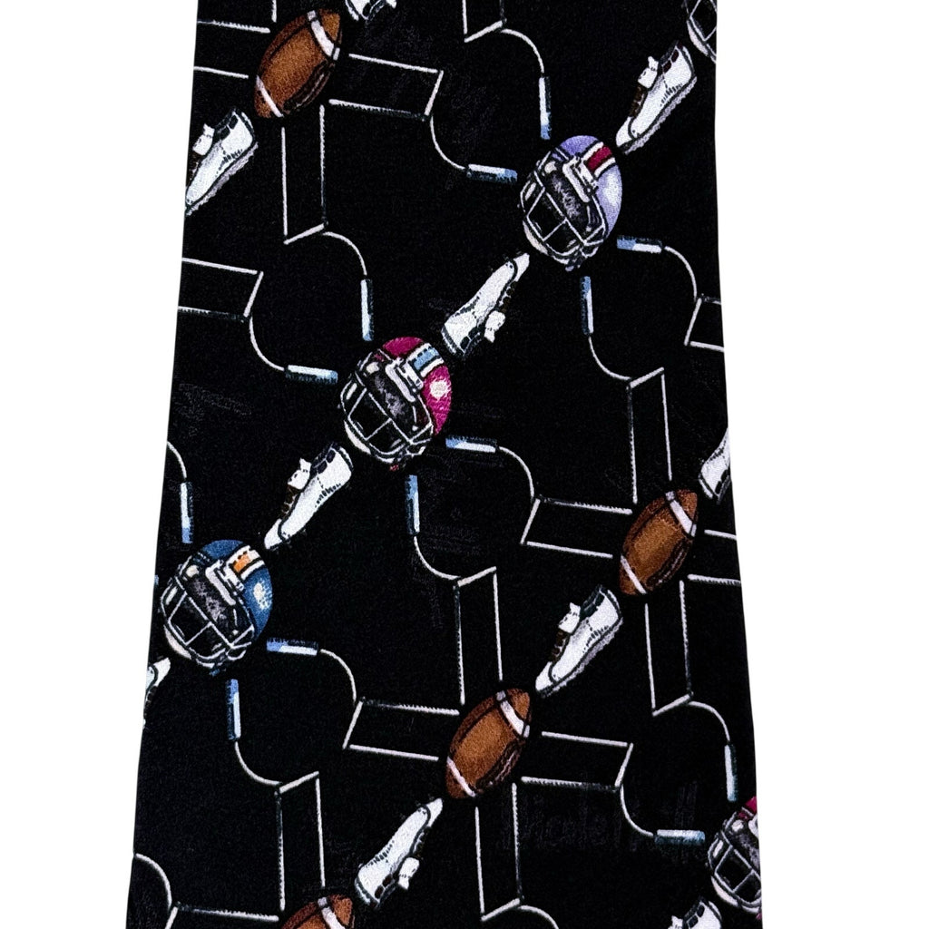 Mens 90s Football Tie