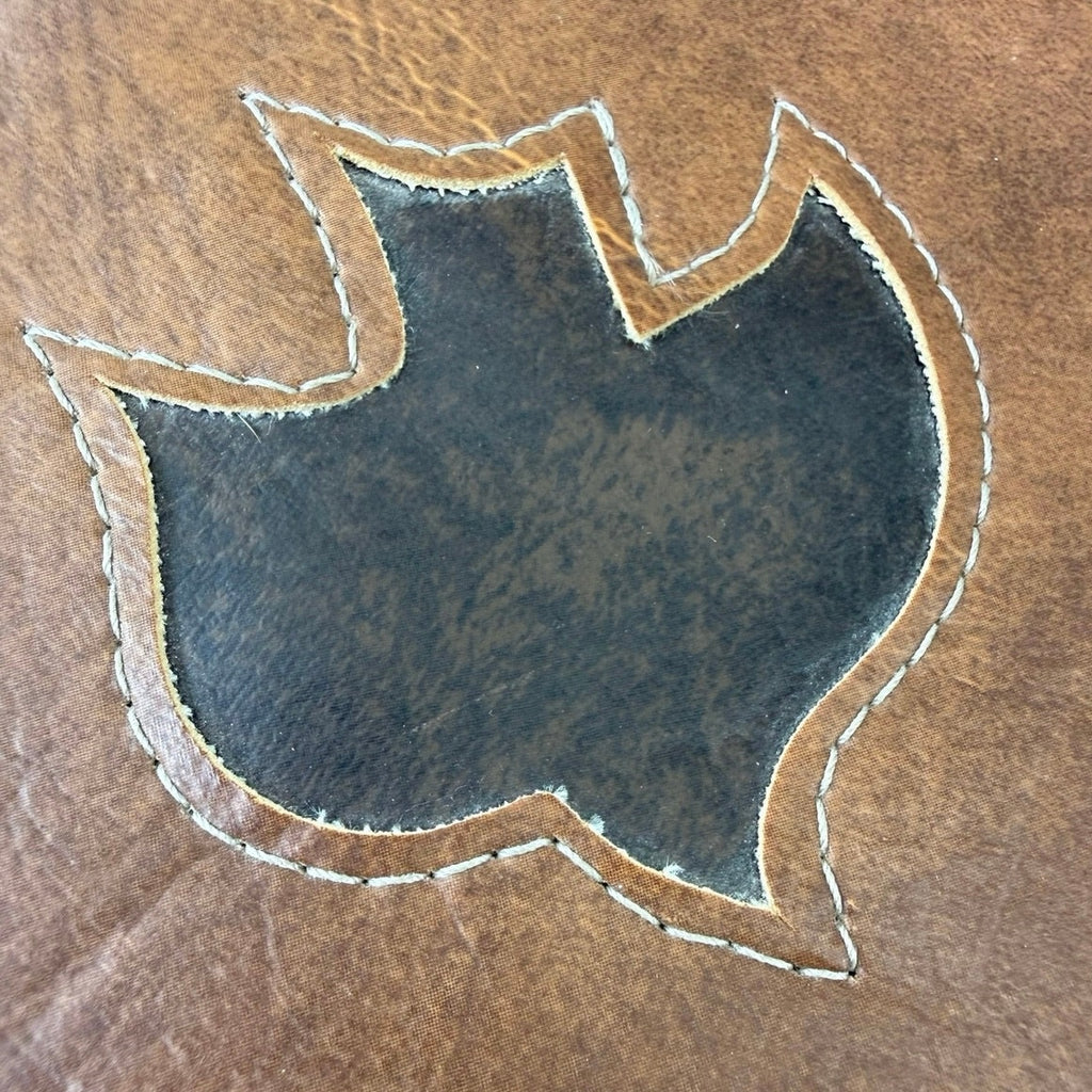 Vintage 1978 Gregg Leather Bible Cover Small Zipper Case Brown USA