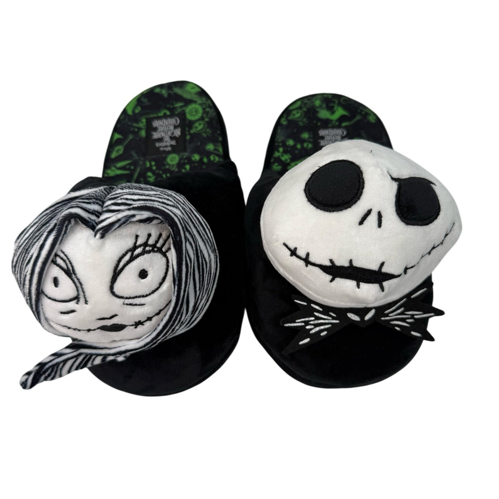 Disney Jack & Sally Nightmare Before Christmas Slippers Women’s 9/10