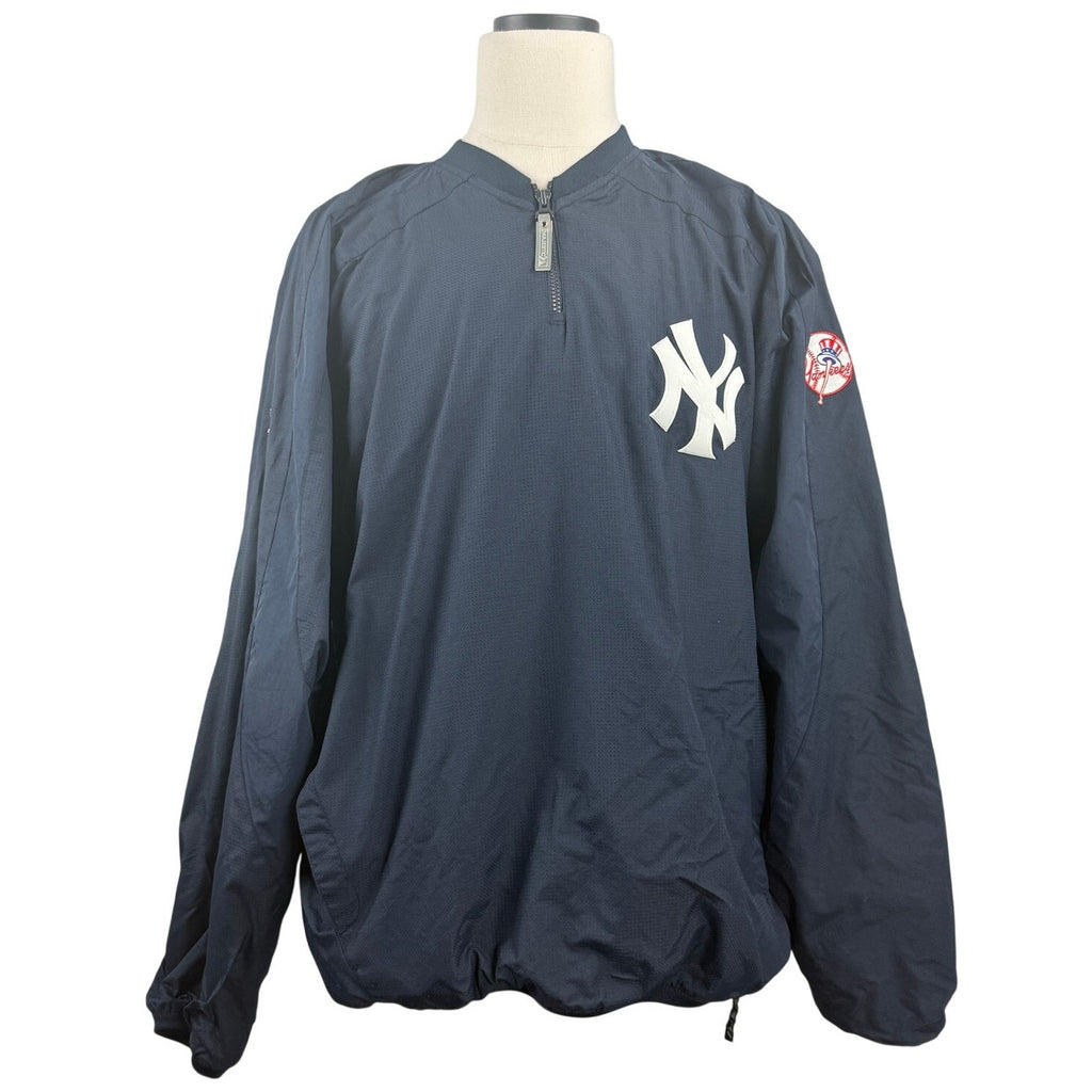 Majestic New York Yankees Authentic Collection Quarter Zip Pullover XL