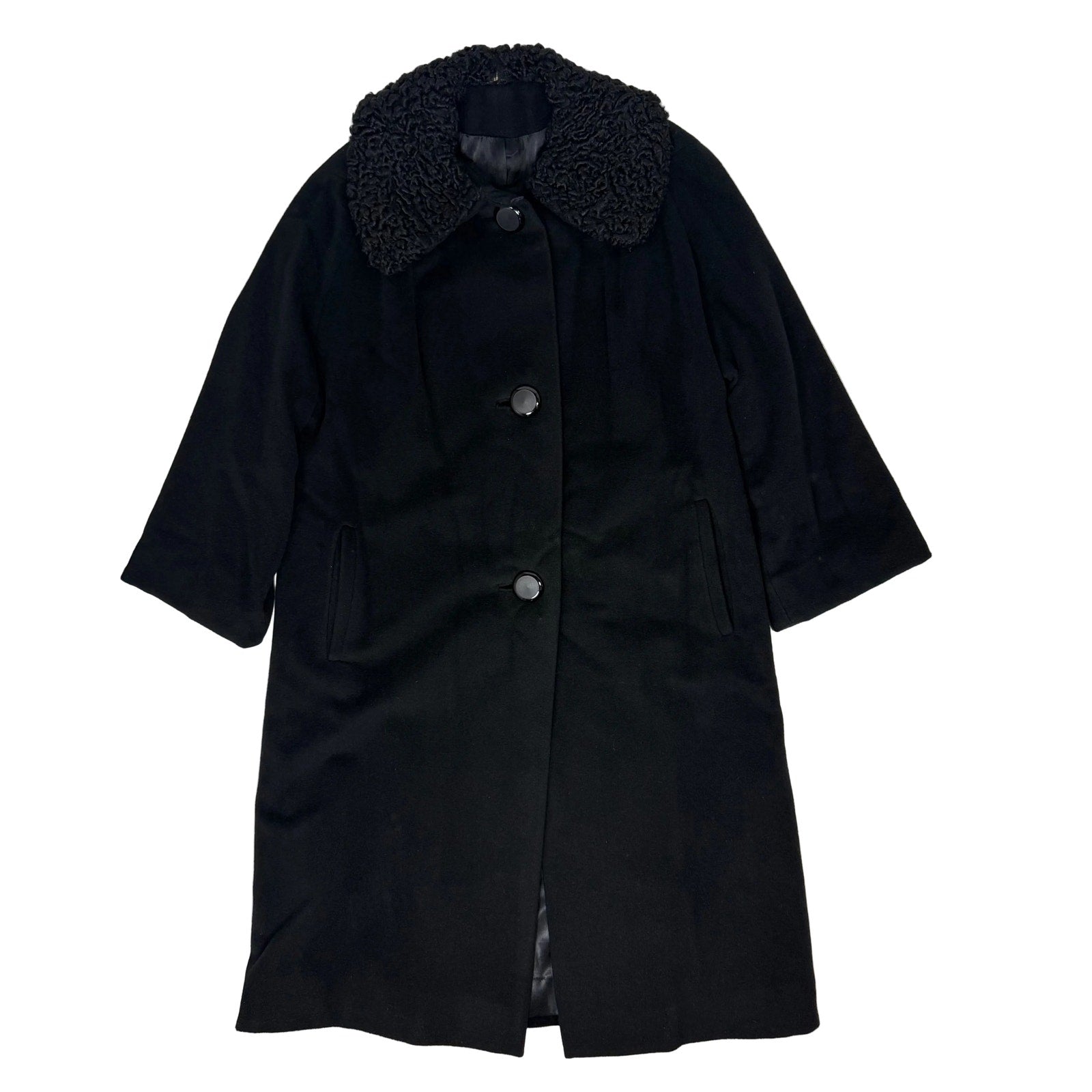 Women's 60s Wool Trench Coat