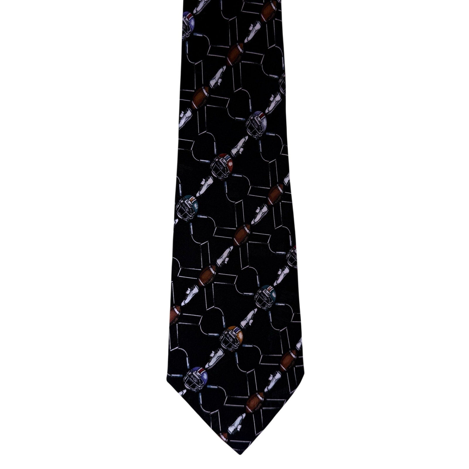 Mens 90s Football Tie