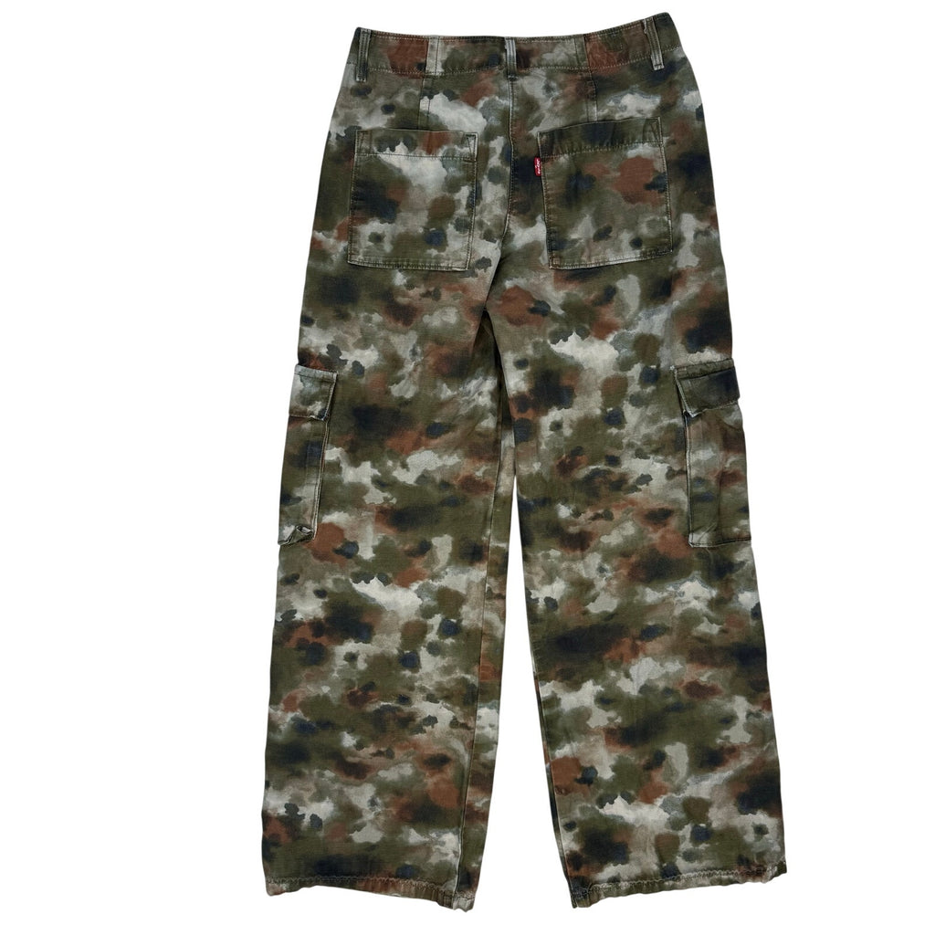 Womens Y2K Camo Pants