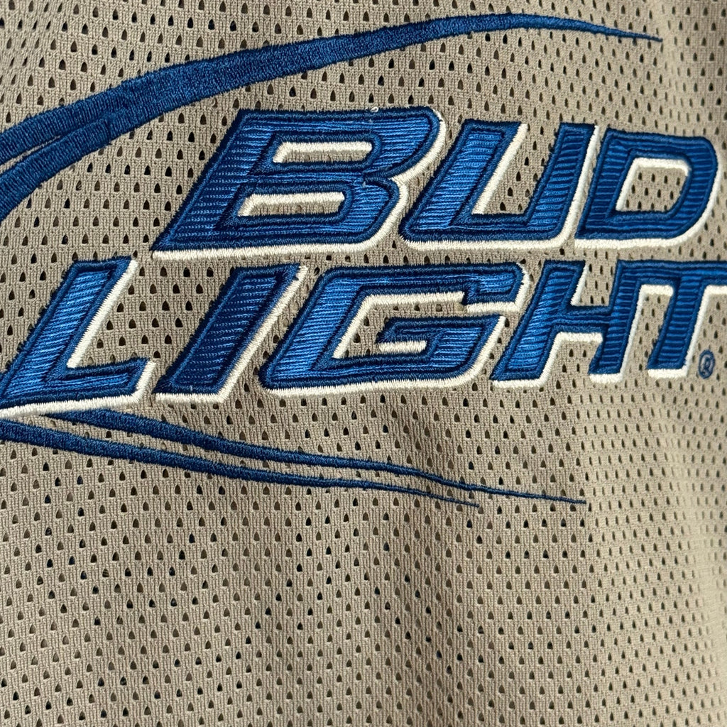 Vintage 90s Women's Medium Bud Light Football Jersey Shirt 00