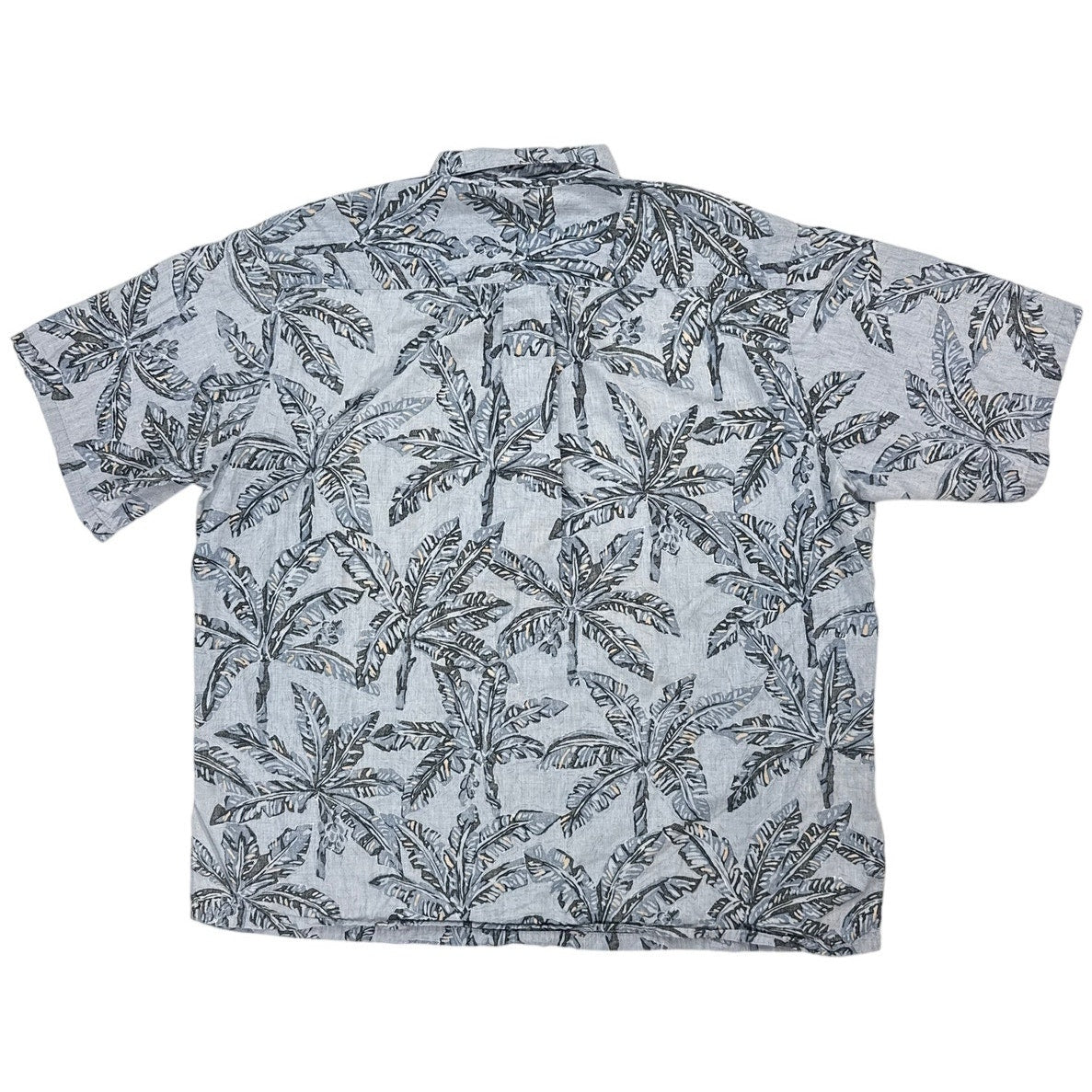 Vintage 80s Malihini Hawaii Men’s XL Blue Reverse Print Aloha Shirt