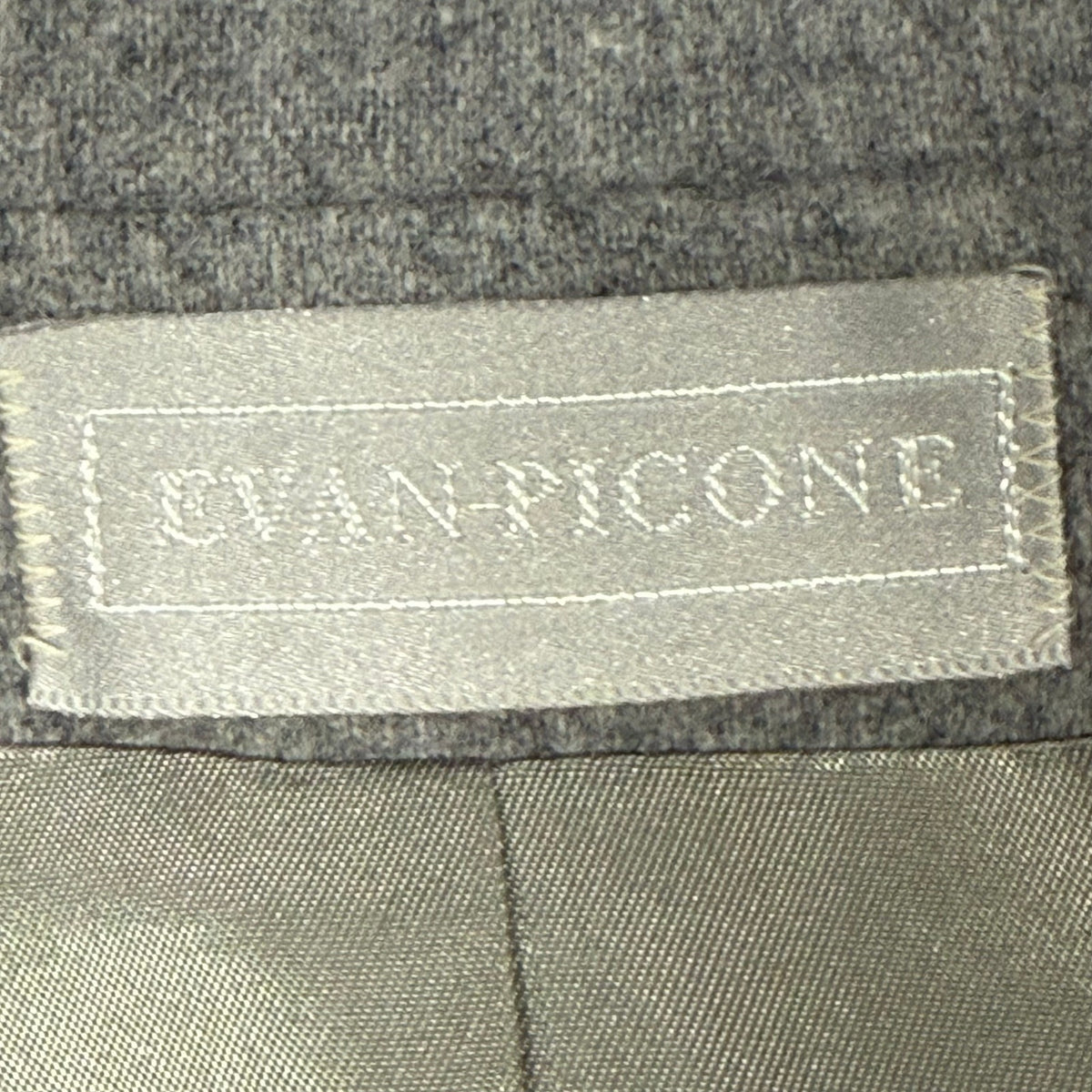 Vintage 80s Evan-Picone Wool Gray Skirt Suit Set USA Made Women's 14