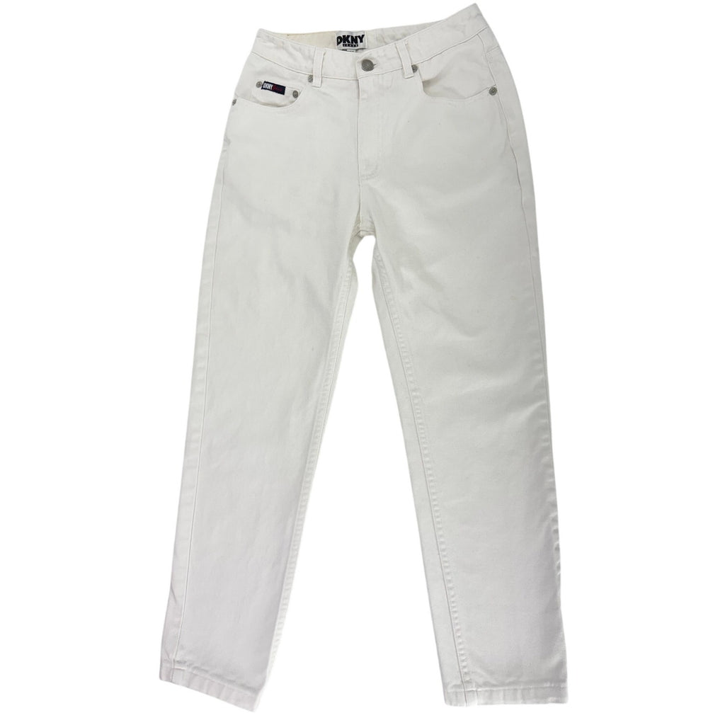 Womens Y2K White Jeans