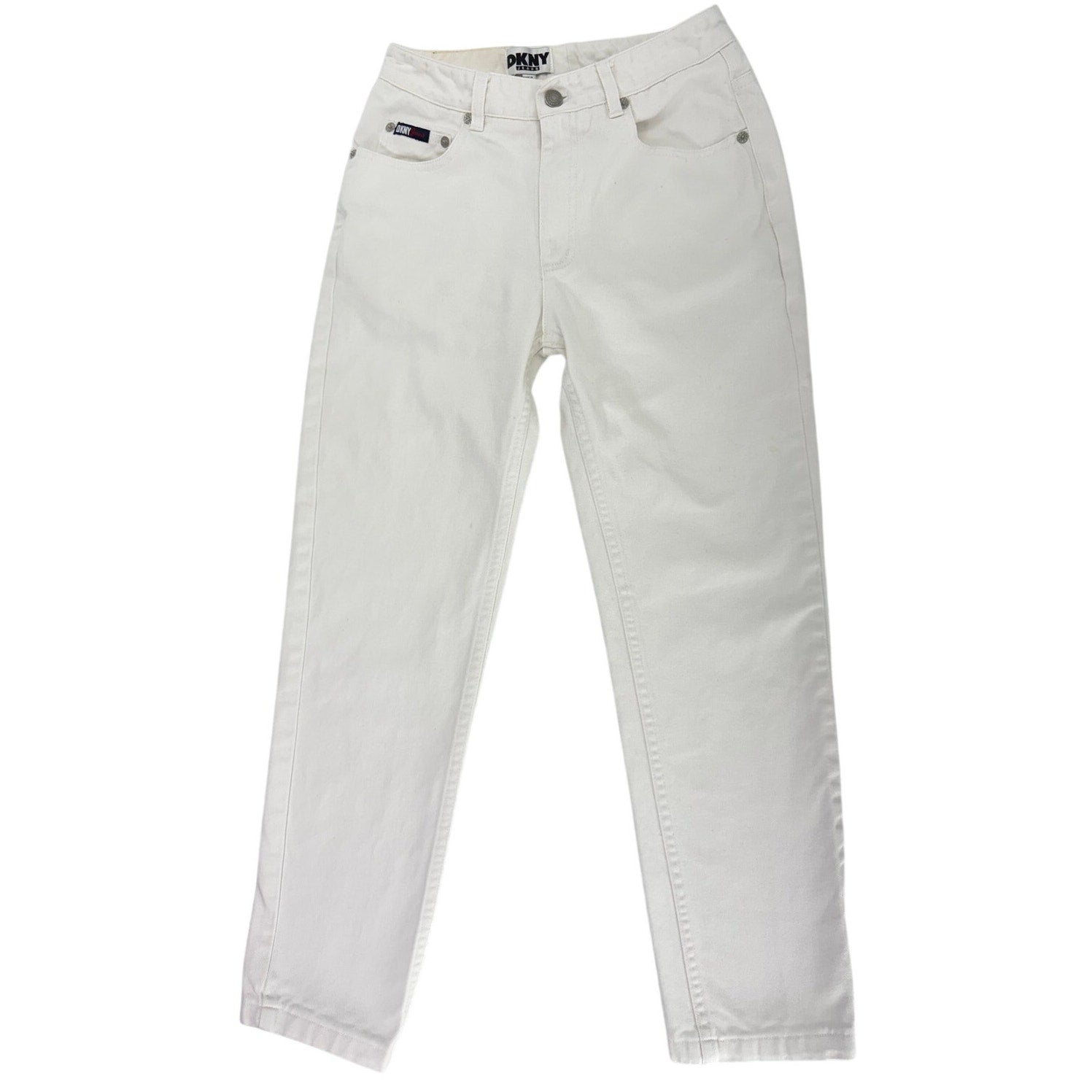 Womens Y2K White Jeans