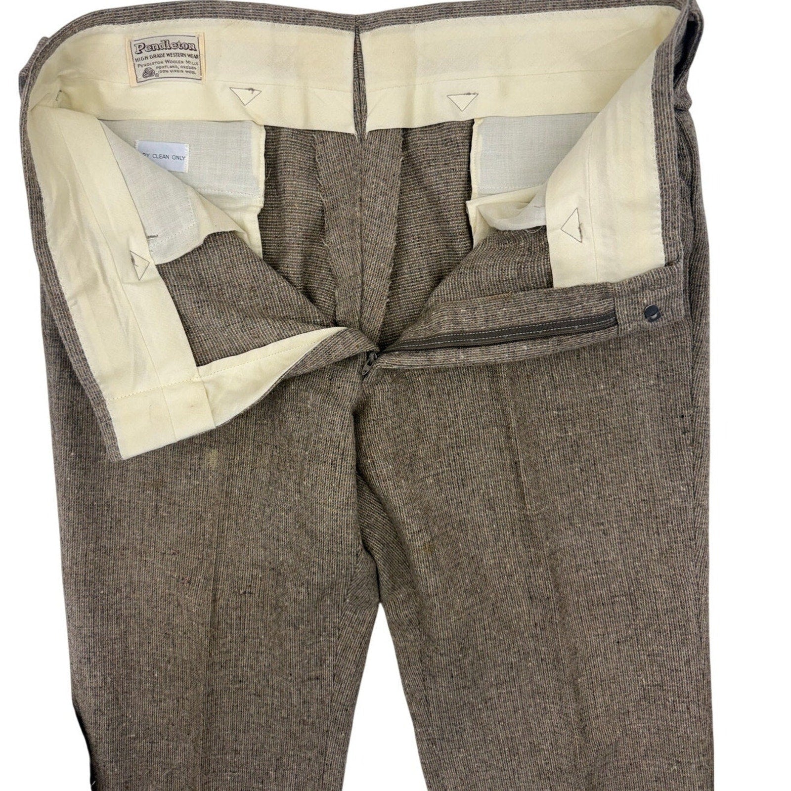 Men's 70s Pendleton Wool Tweed Western Suit 46 Chest" 36" Waist