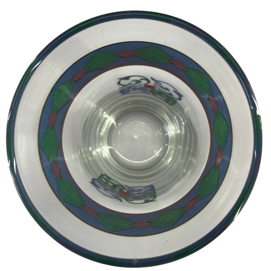 Vintage 90s Pfaltzgraff Amalfi Classic Glass Tumblers Set of 4 16oz