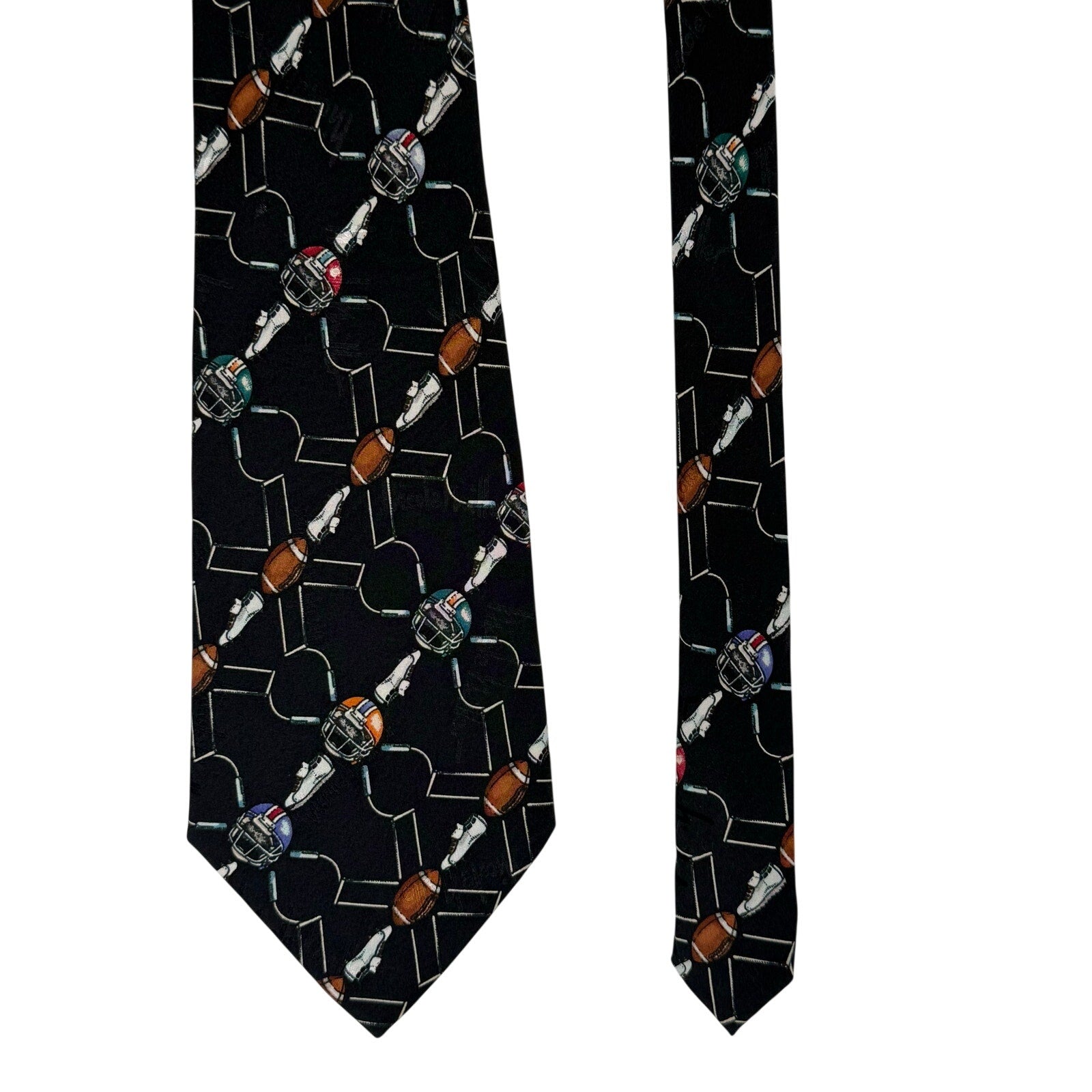 Mens 90s Football Tie