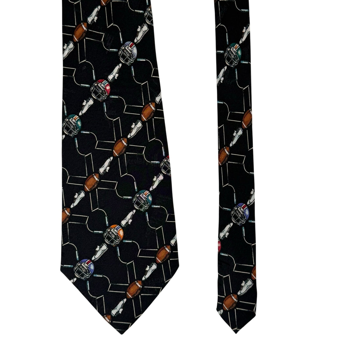 Mens 90s Football Tie