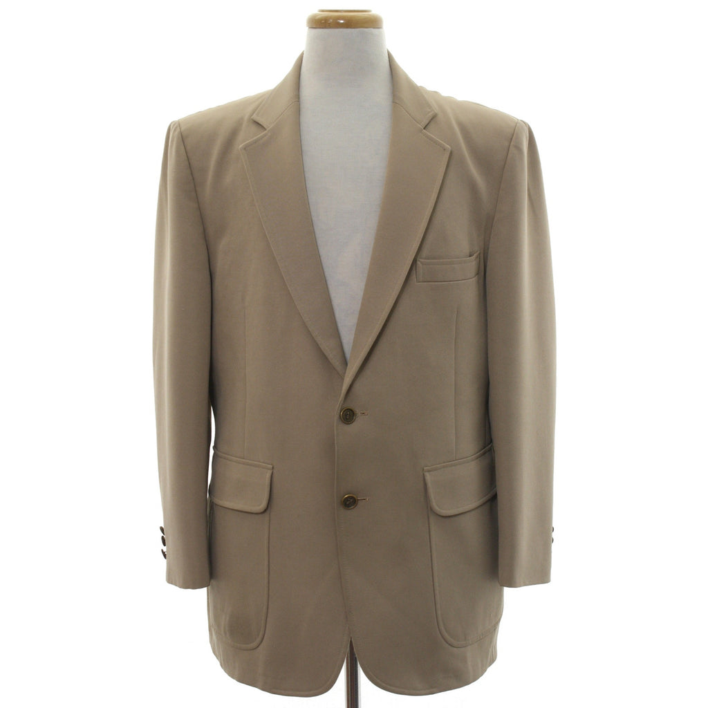 Vintage 80s JCPenney Comfort Blazer Mens 44R Brown Polyester Jacket