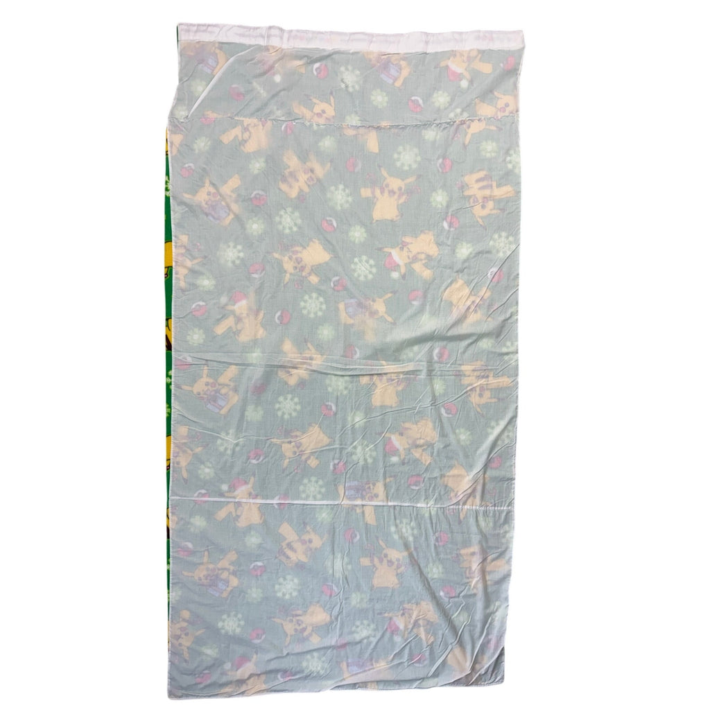 Christmas Pokémon Twin Blanket Pillowcase Set Pikachu Holiday Homemade Set