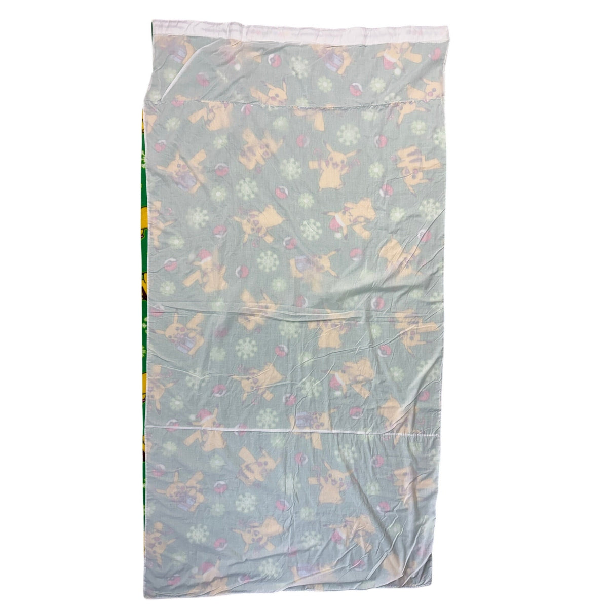 Christmas Pokémon Twin Blanket Pillowcase Set Pikachu Holiday Homemade Set