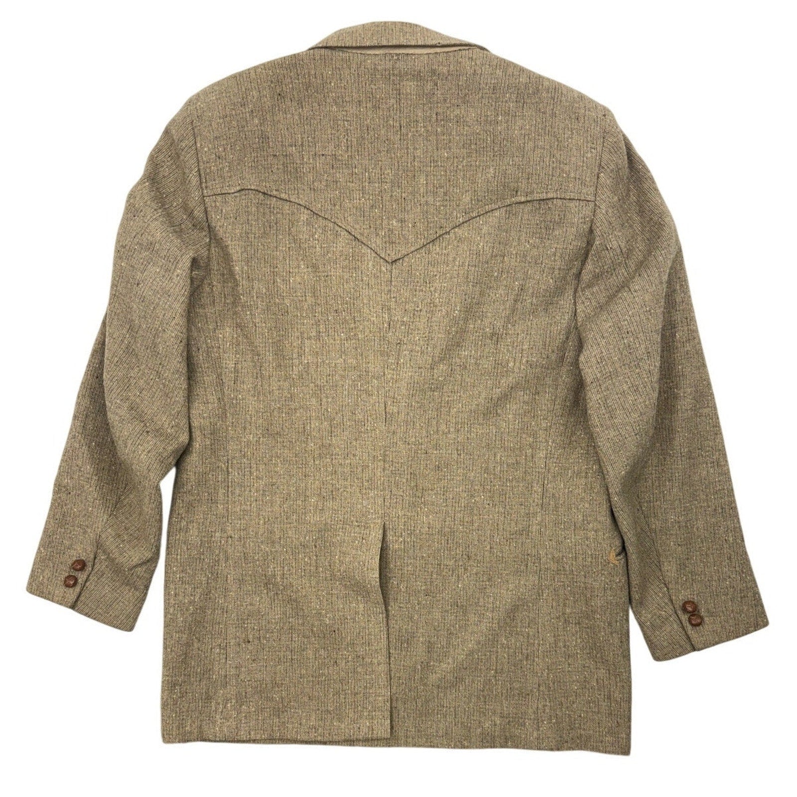 Men's 70s Pendleton Wool Tweed Western Suit 46 Chest" 36" Waist
