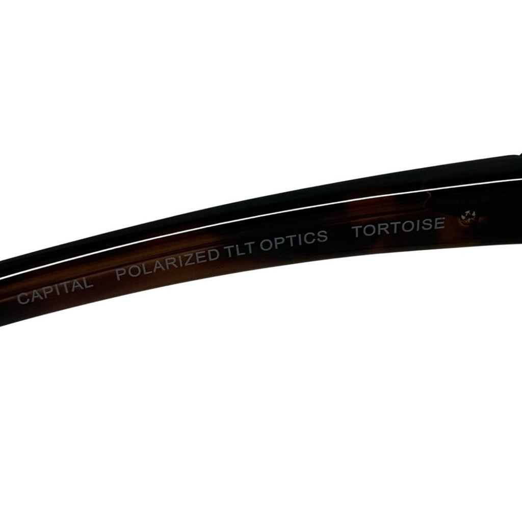 Vintage 00's Men's Smith Capital Techlite Sunglasses Tortoise Brown Wrap 65-14-125 Italy