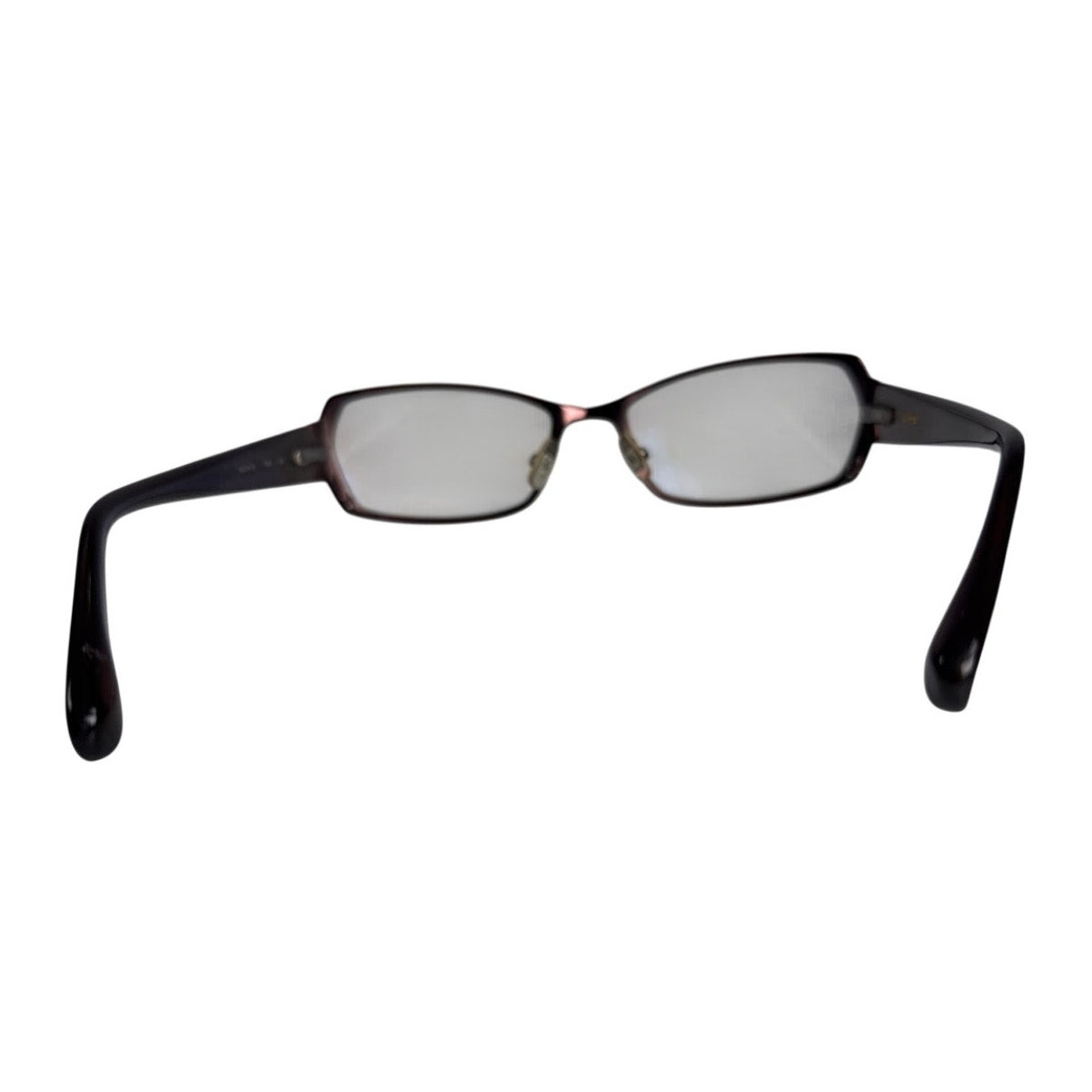 Vera Wang V025 Burgundy Brown Rectangular Eyeglass Frames BU 53-16-135