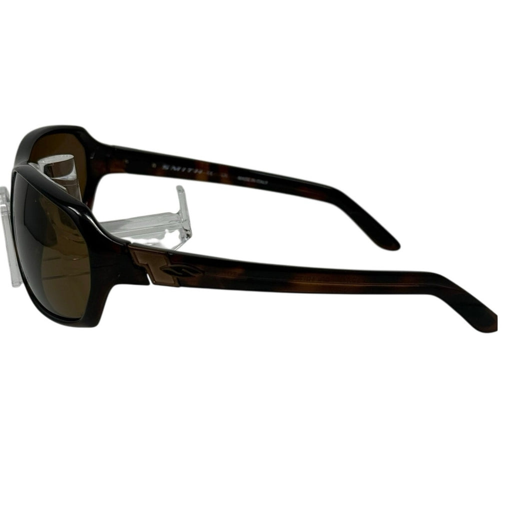 Vintage 00's Men's Smith Capital Techlite Sunglasses Tortoise Brown Wrap 65-14-125 Italy