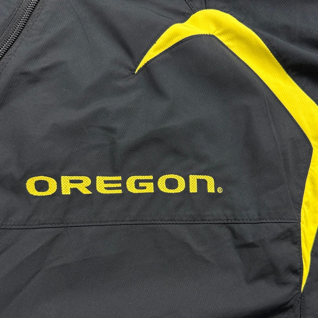Vintage 2000s Nike Team Oregon Ducks Black Windbreaker Men’s Large