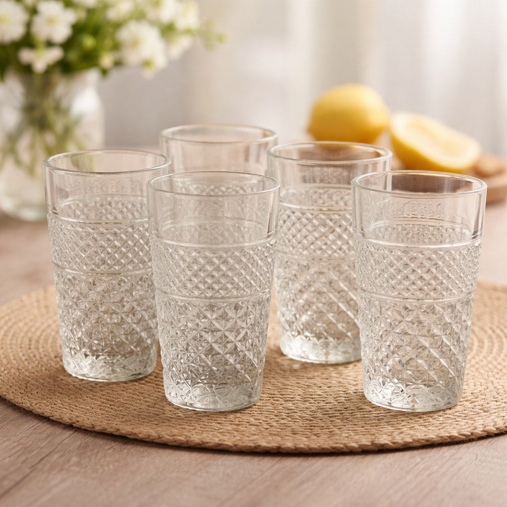 Home 70s Tumblers Glasses (5)