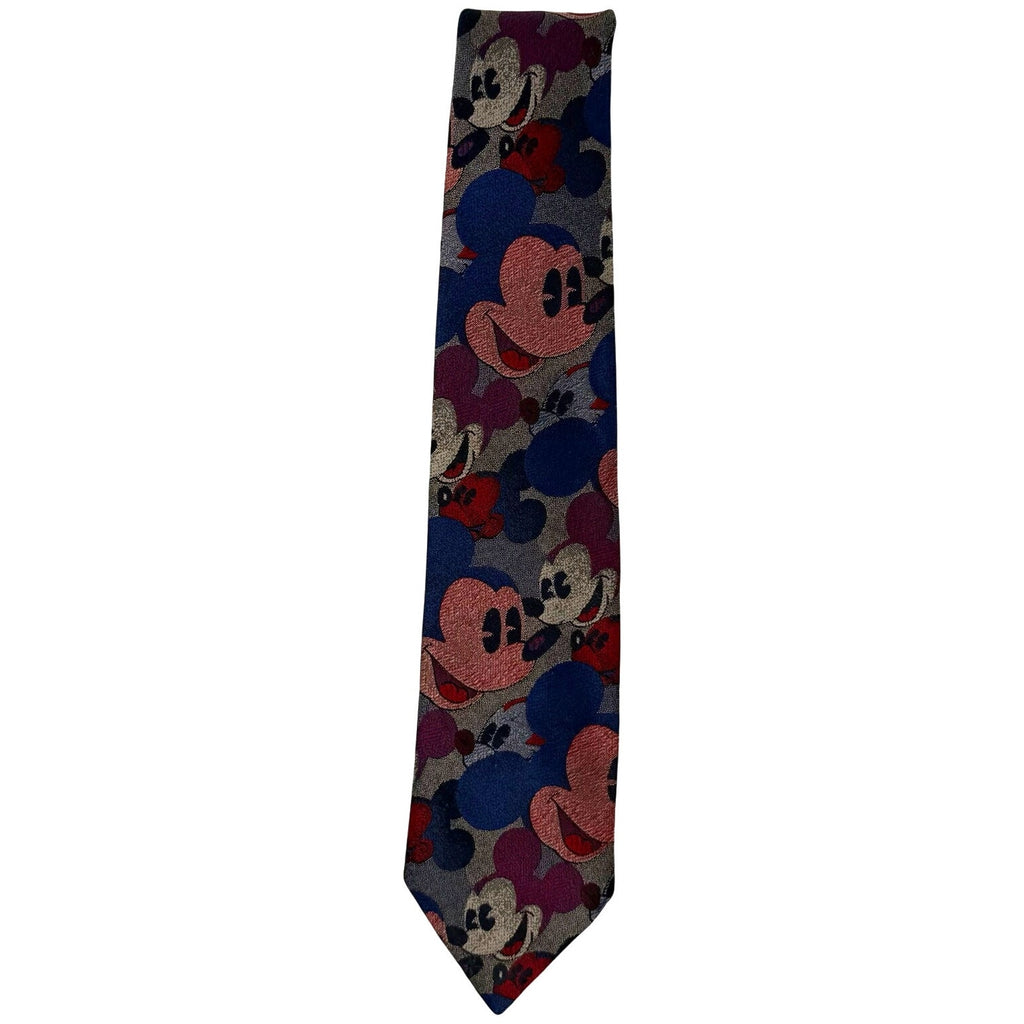 Mens 90s Disney Mickey Mouse Necktie
