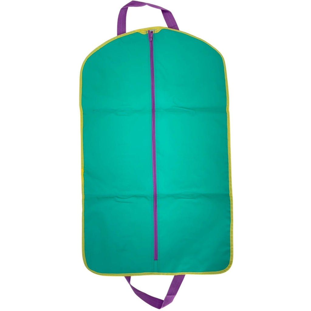 Vintage Tupperware Kids Pack 3 Pc Travel Set Suitcase Backpack Garment Bag Teal