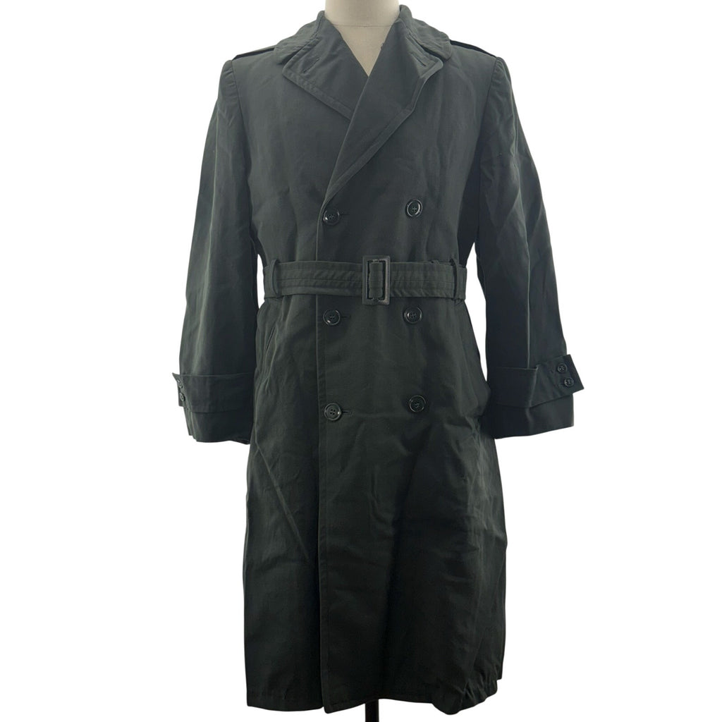 Mens 70s Military Trench Coat