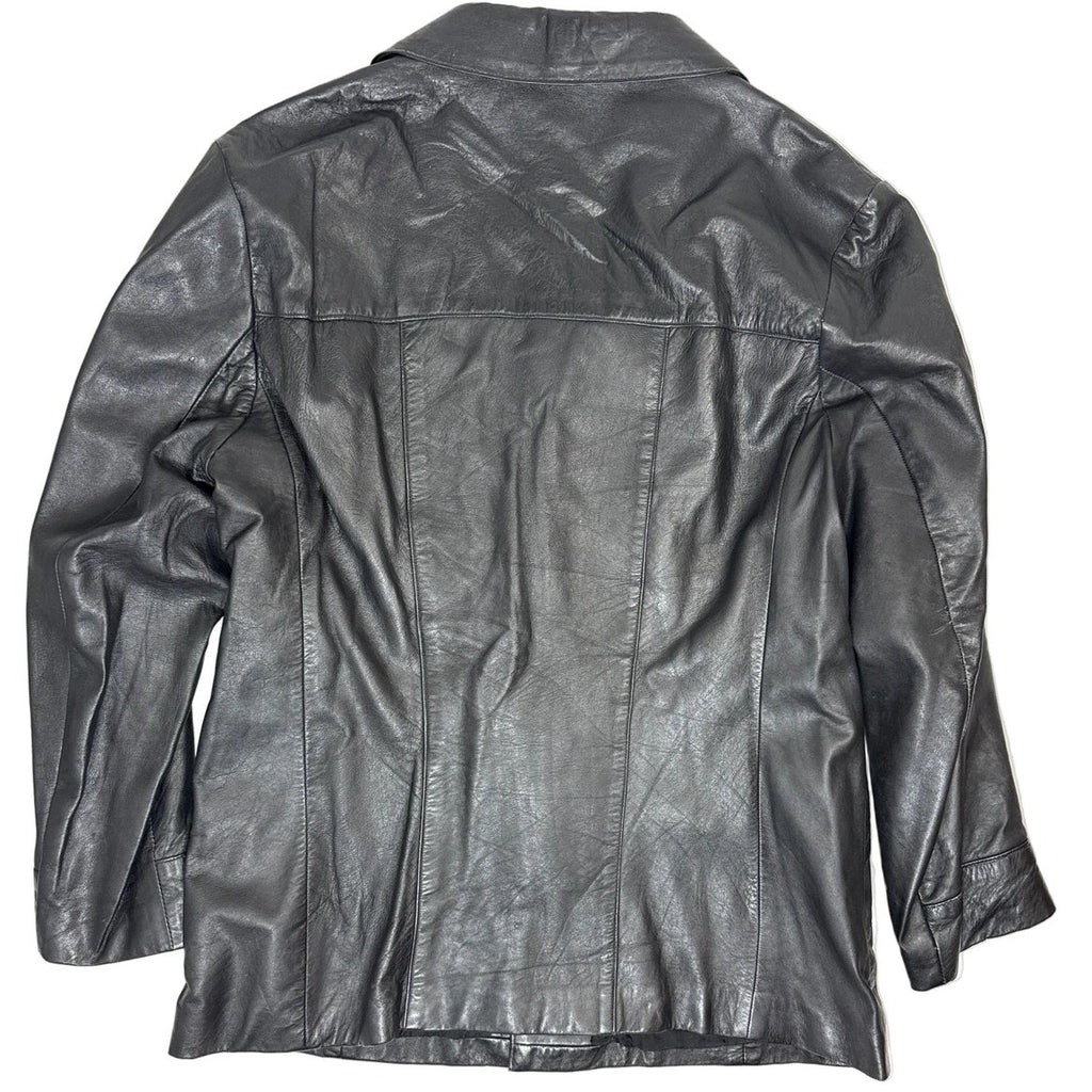 Men's 80s Genuine Leather Jacket