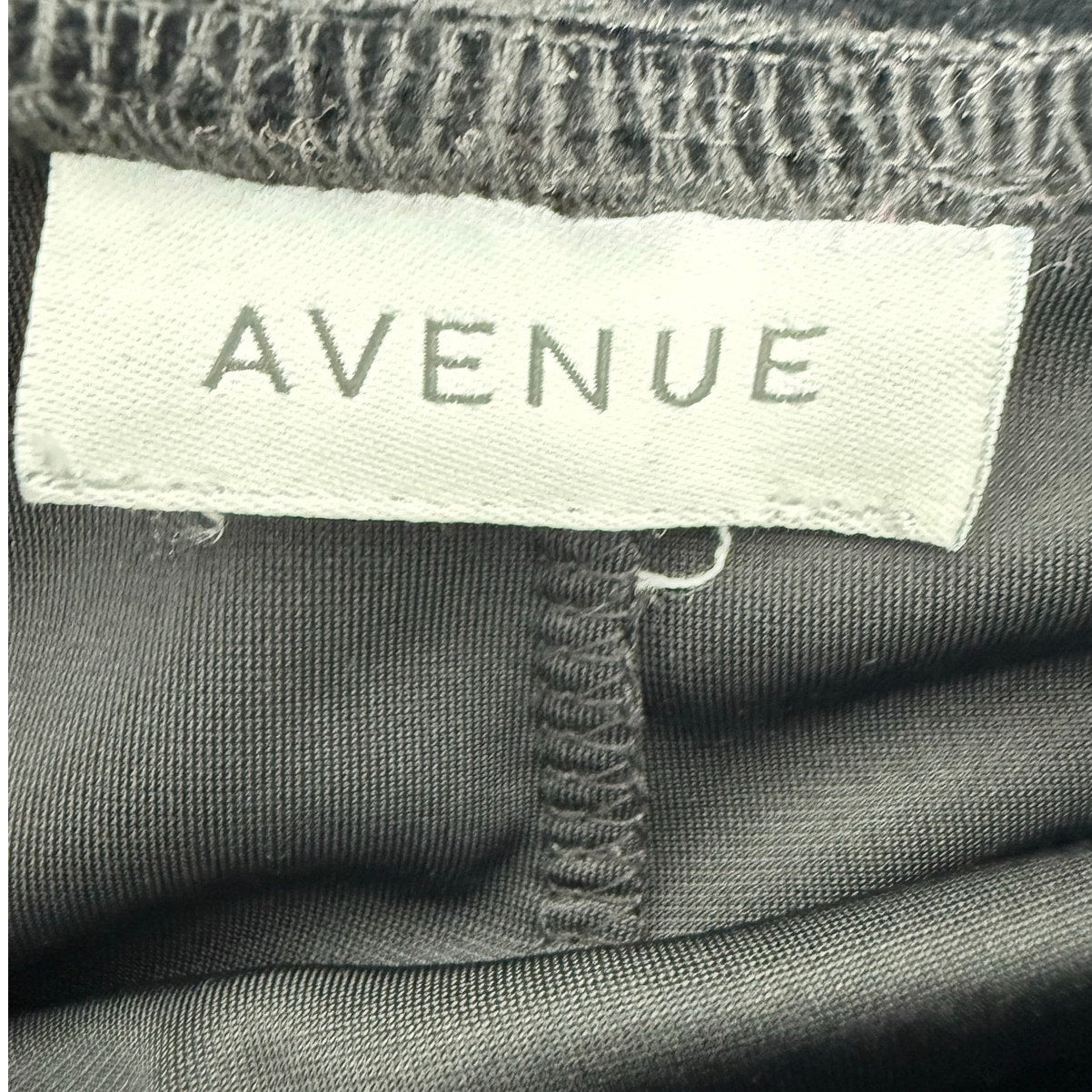 Vintage 1980s Fitting Image Avenue Black Velvet Skirt Suit Plus Size 18