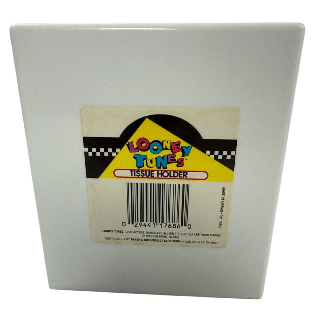 Vintage 1993 Looney Tunes Tweety Sylvester Tissue Box Cover