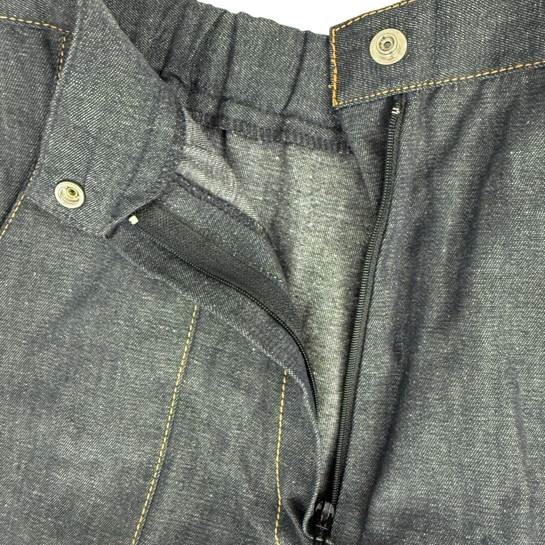 Vintage 1980s Donnkenny Navy Carpenter Pants Women's 28 Deadstock