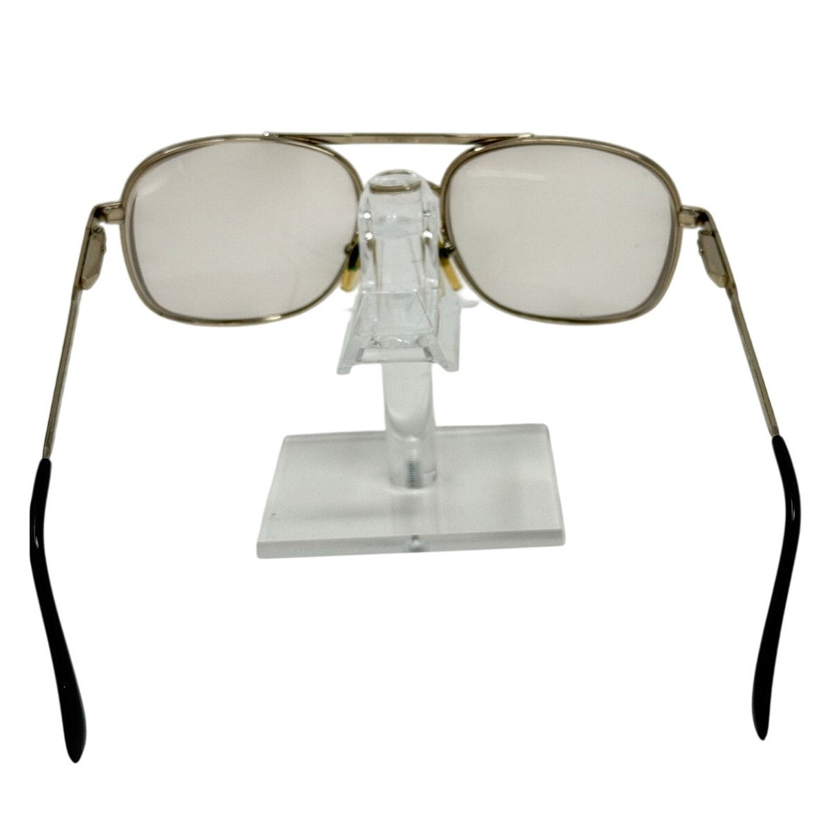 Vintage 1980 Men's Frames Looking Glass 8019 Aviator Eyeglass Frames Korea 56-18