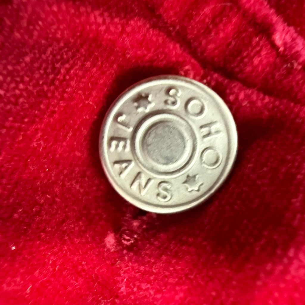Vintage 90s Women's Small Red Shacket Zip Jacket SOHO Compagnie