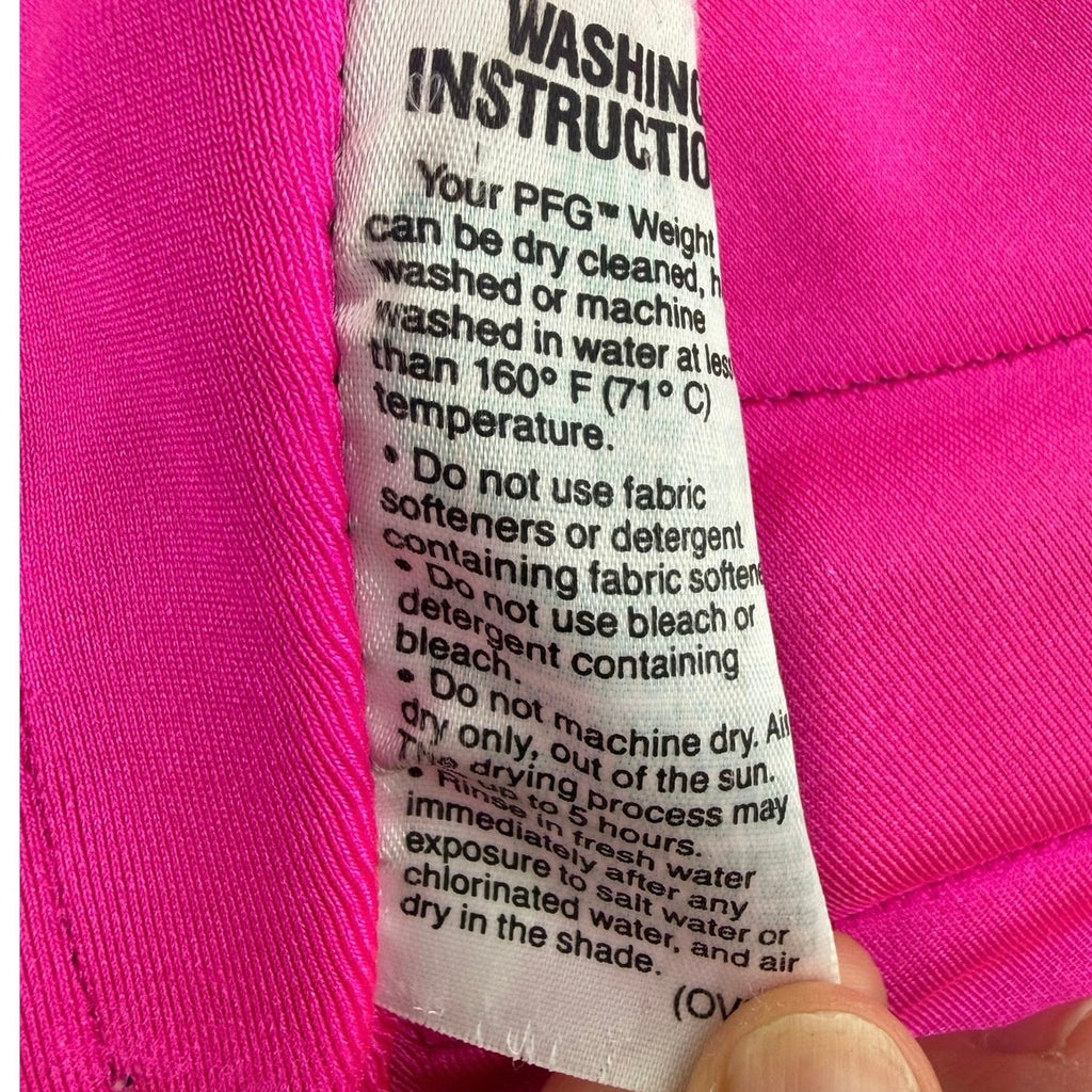 Vintage 90s PFG Weighted Vest Womens Small Black Pink 2.5 lb