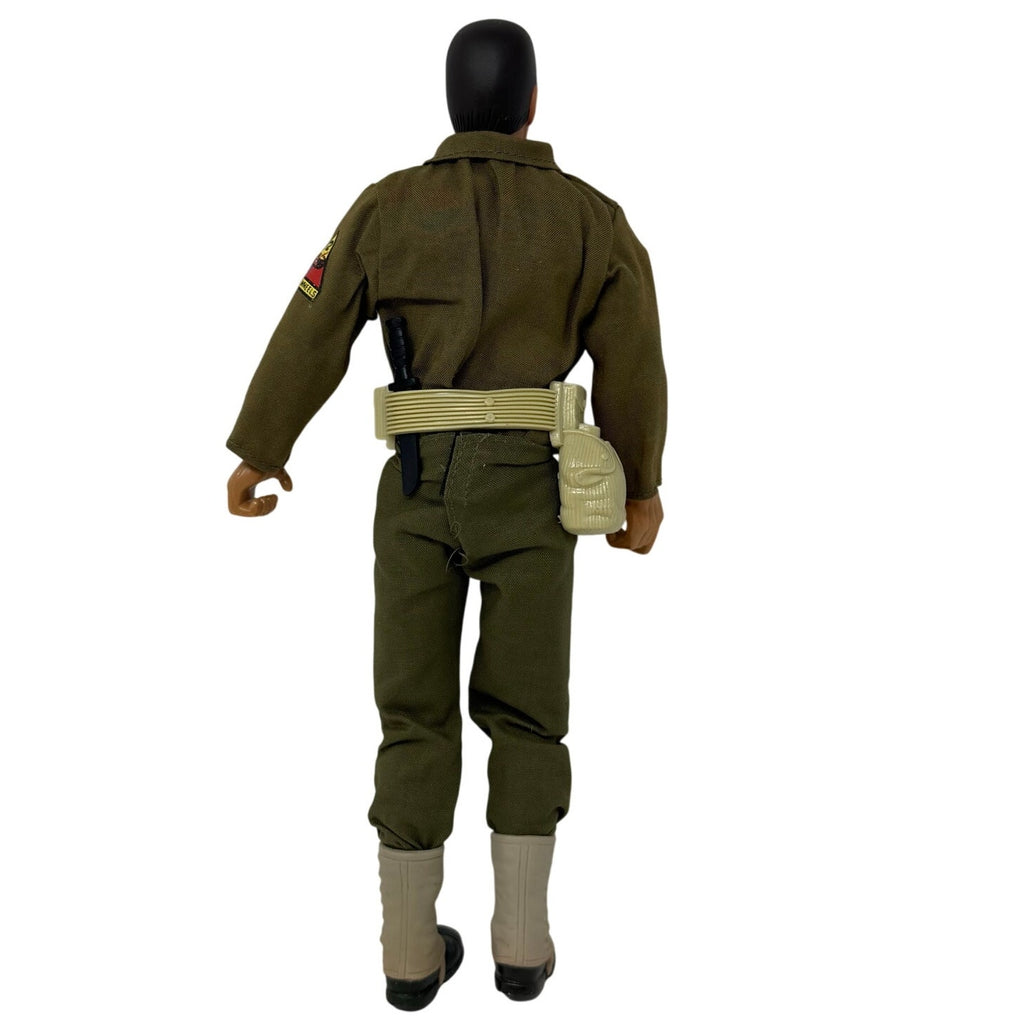 Vintage80s Military Action Figure Soldier Jeep Driver 12” Posable Toy