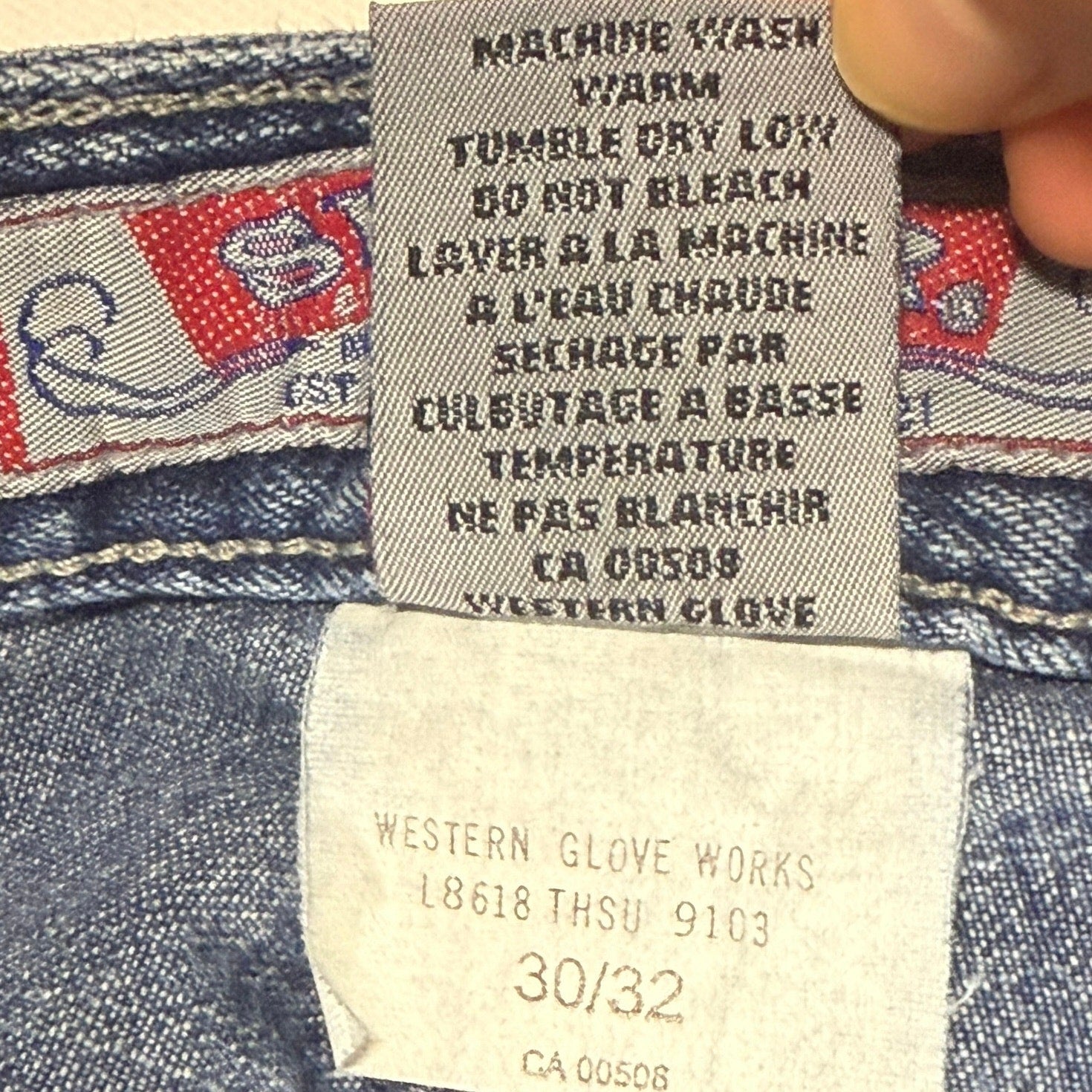 Vintage 90s Women's 30 Silver Mid Rise Flare Jeans Button Fly Denim