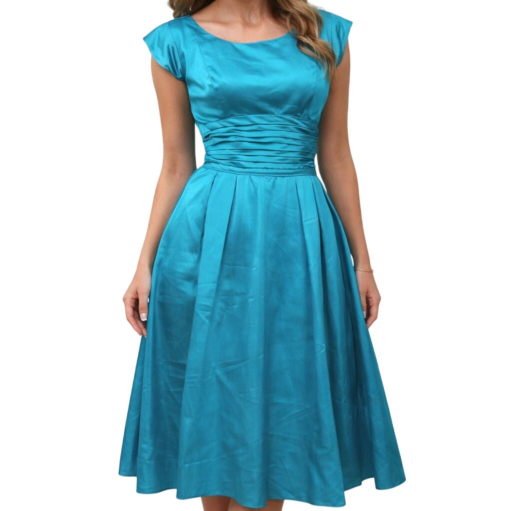 Womens 50s Cocktail Dress