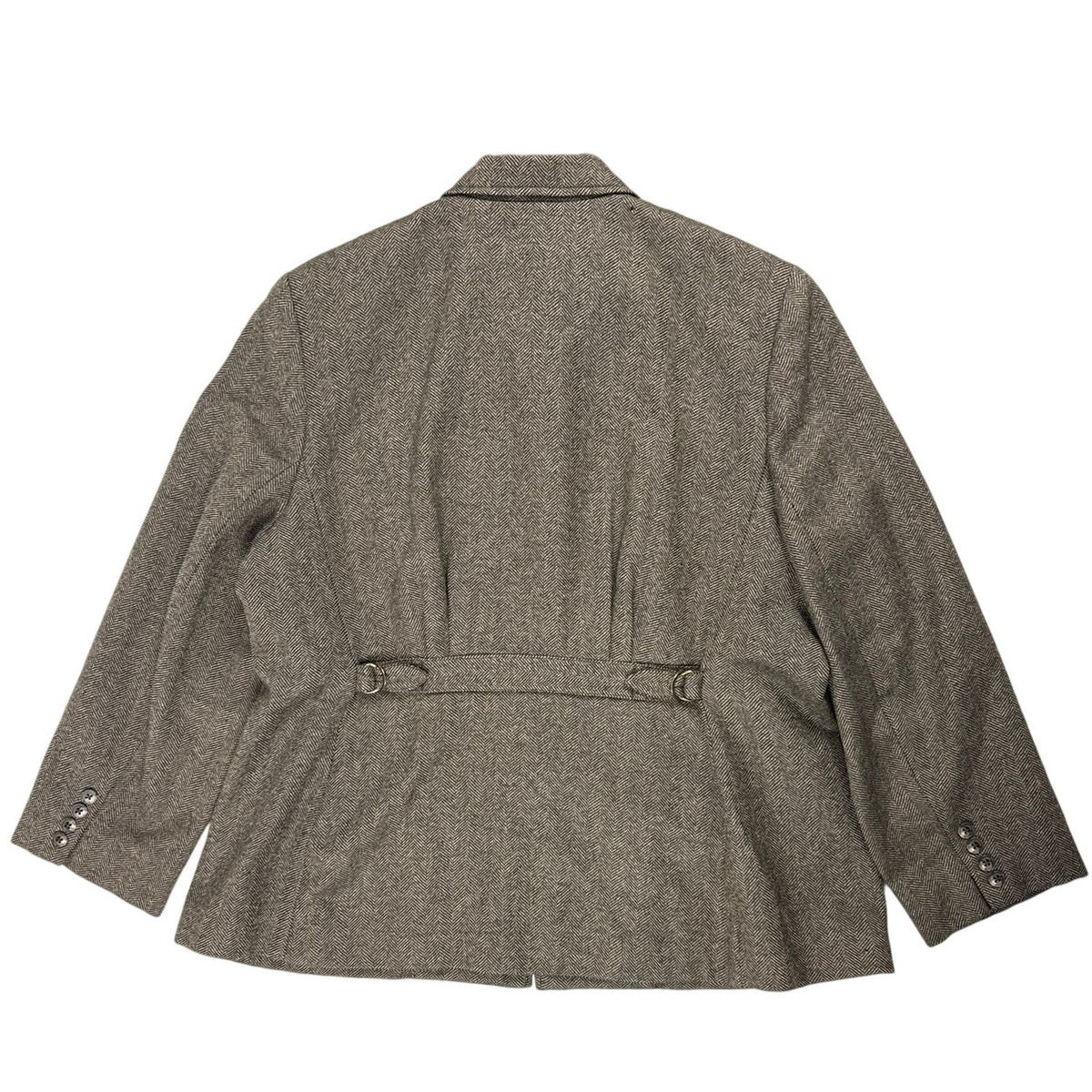 Vintage 2000s Lauren Ralph Lauren Herringbone Zip Jacket Women’s 18W