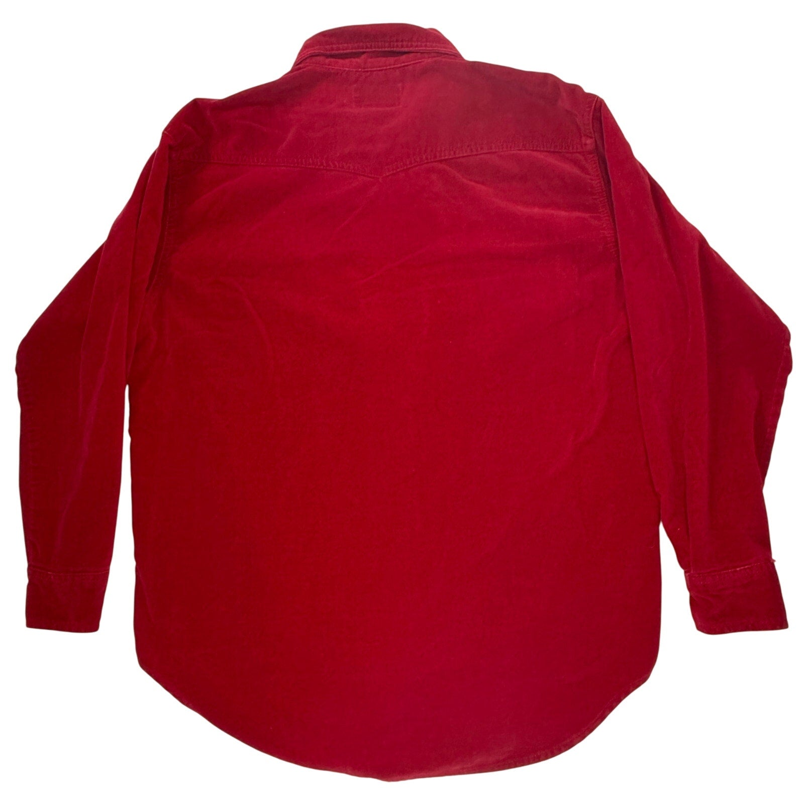 Vintage 90s Women's Small Red Shacket Zip Jacket SOHO Compagnie