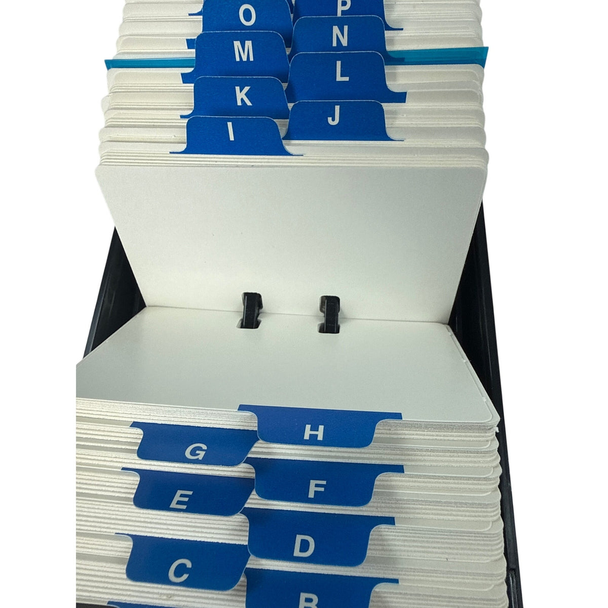 Vintage 1980s Rolodex VIP 24C Smoky Cover Card File Organizer