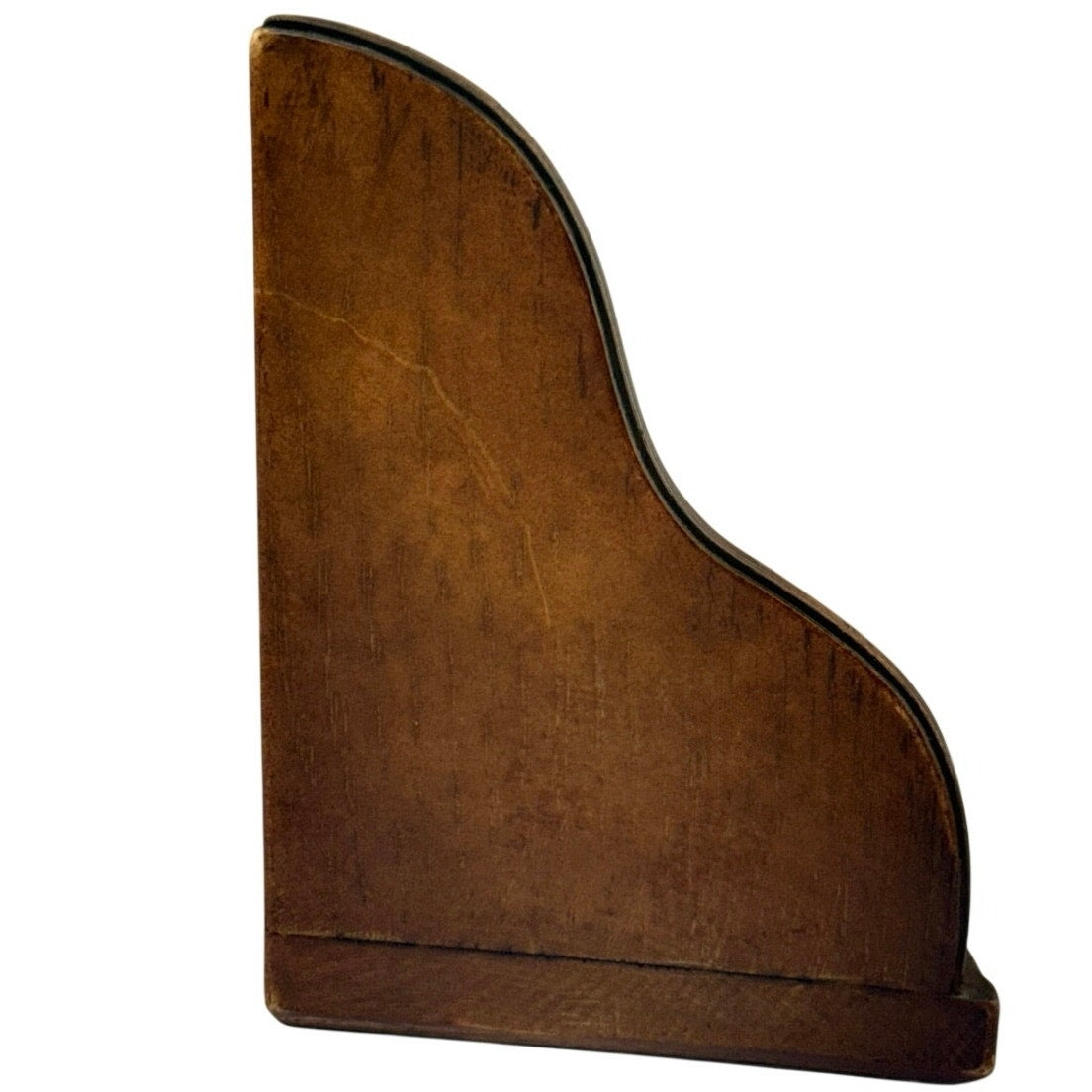 Vintage 90s McEwan Club Guttaball Golf Bookend Wood Display