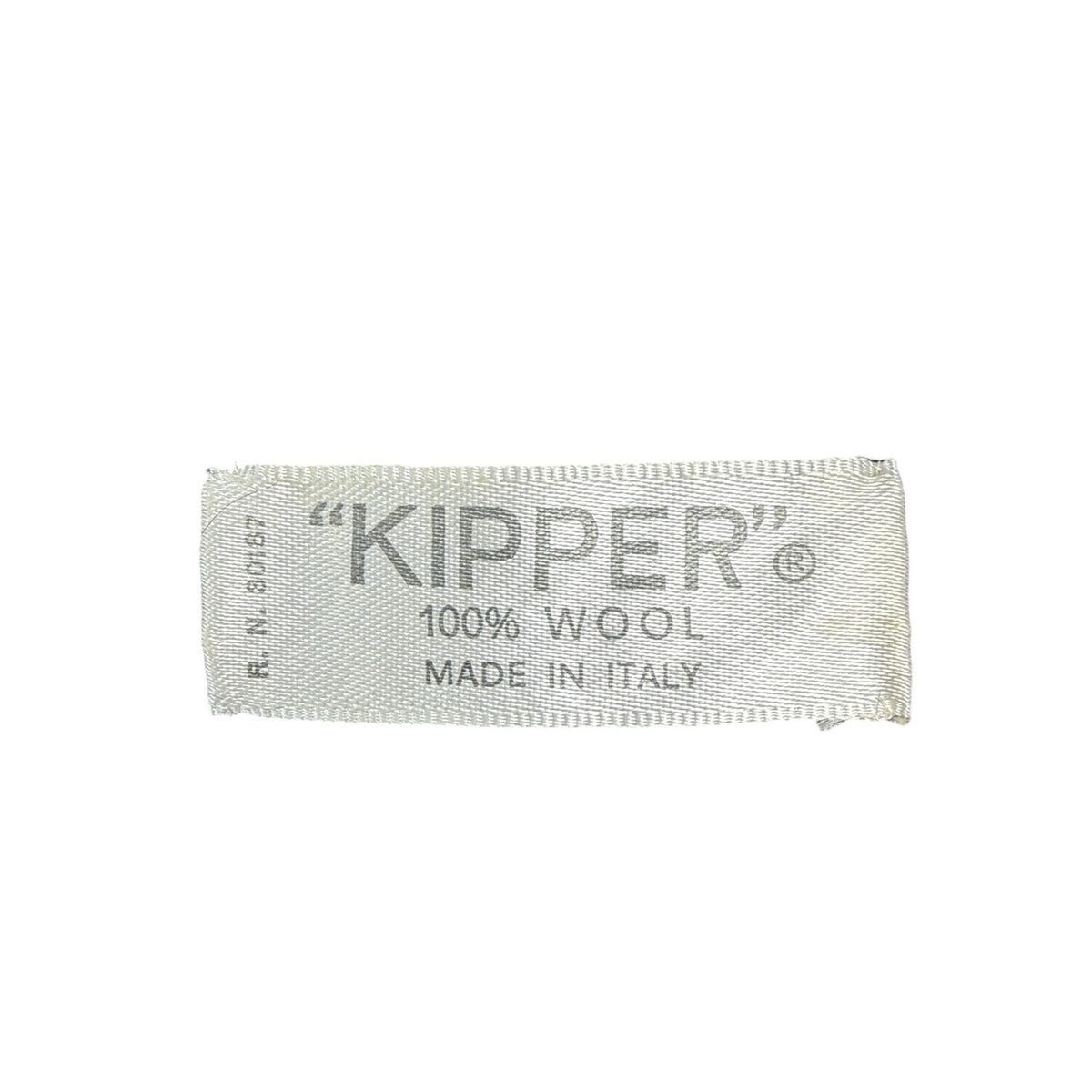 Vintage 70s Kipper for Hastings Navy Wool Knit Necktie 3.5” Wide