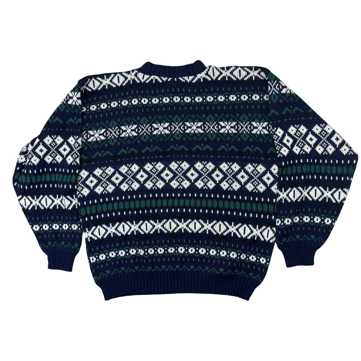 Mens 90s Fair Isle Sweater