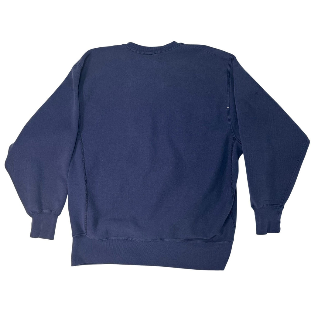 Vintage 90s Lee Oregon Sweatshirt Men’s 2XL Blue Plaid Logo Crewneck