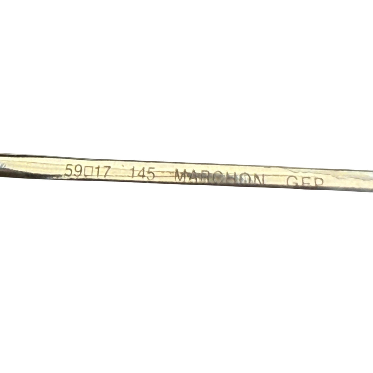 Marchon Flexon GER Flex 17 Gold Eyeglass Frames 59-17-145 Titanium