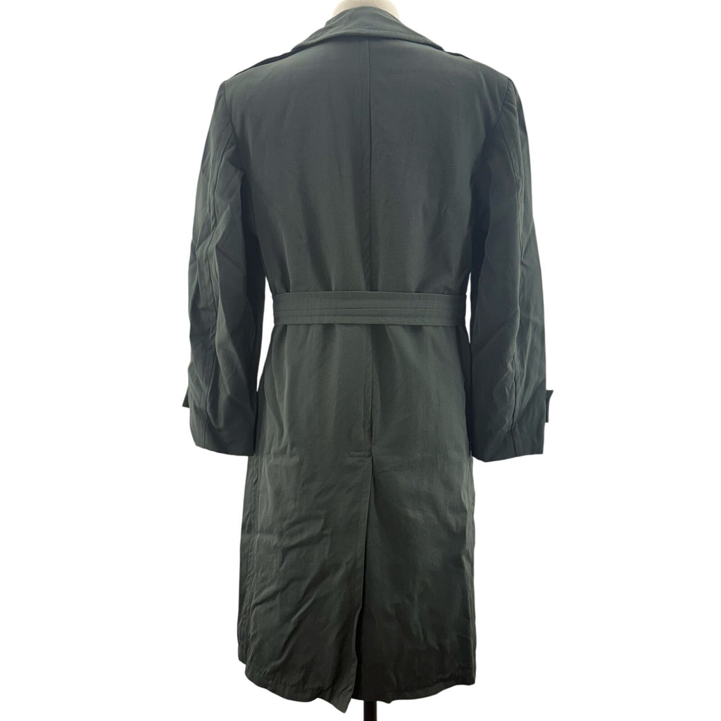 Mens 70s Military Trench Coat